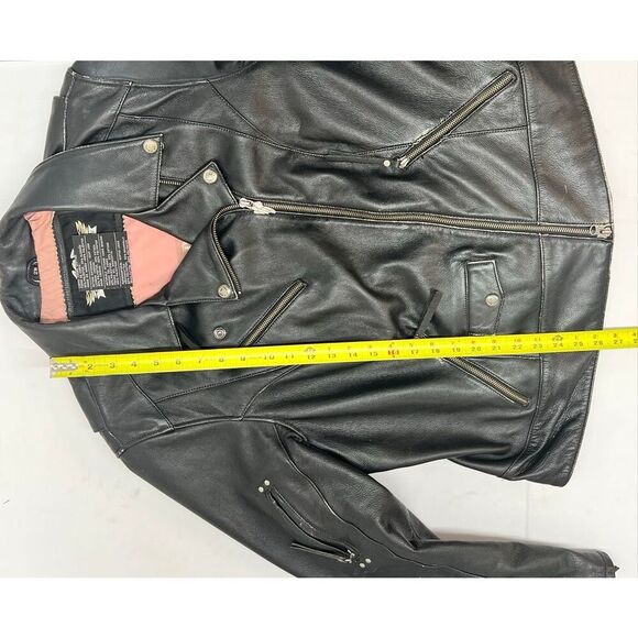 Vintage Harley Davidson Women’s Leather Jacket plus size 2W - Picture 6 of 16
